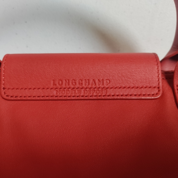 Longchamp LePliage leather bag - Picture 2 of 7